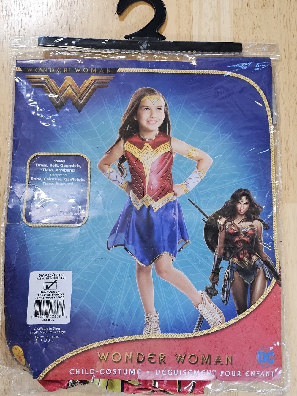 DC Wonder Woman Kids Costume Size Small